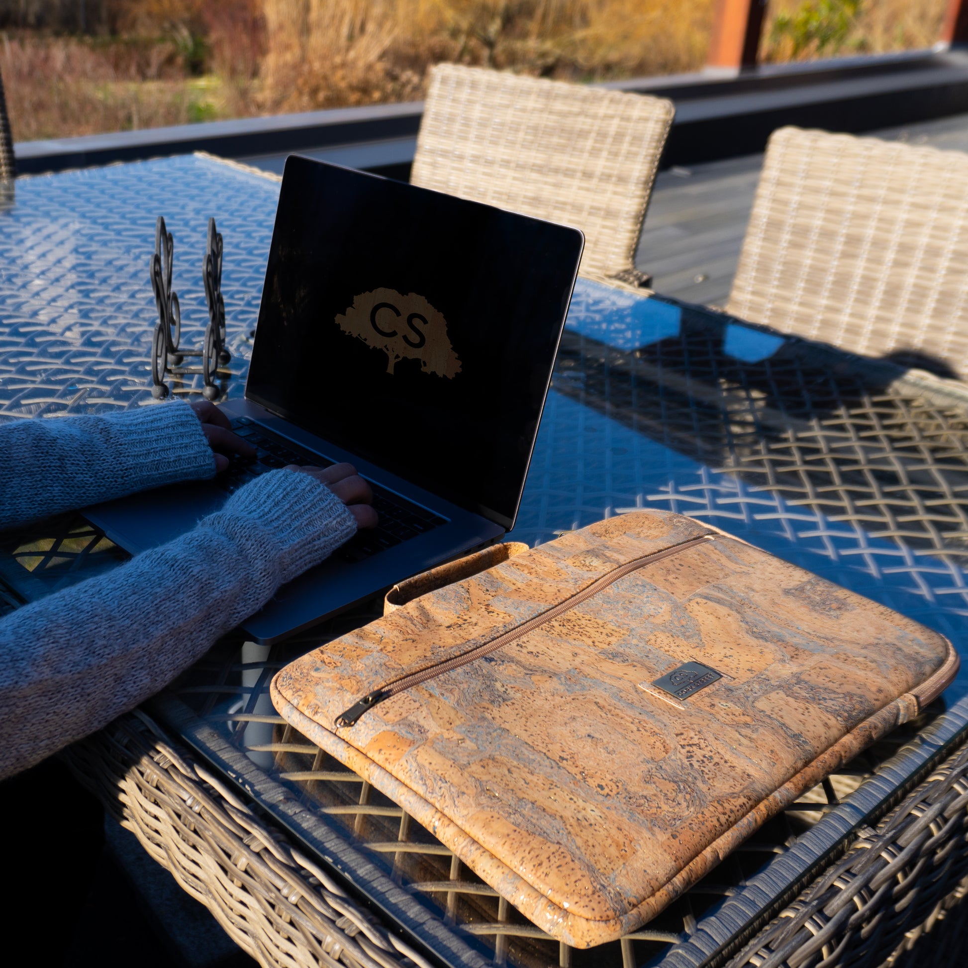 Computer Sleeve Cork Laptop Sleeve Eco-friendly Cork Laptop Sleeve